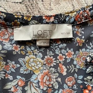 LOFT Floral Blouse - Multicolor